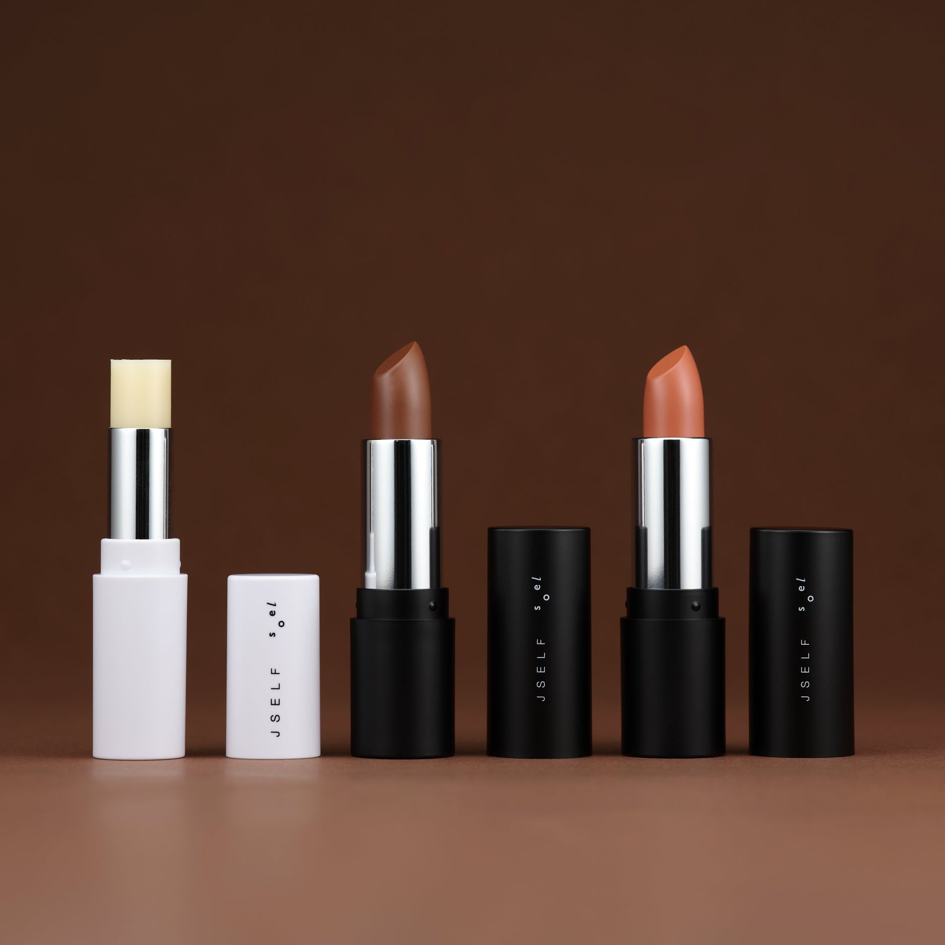 JSELF×soel リップスティック レッド ベージュ 2色セット JSELF×soel