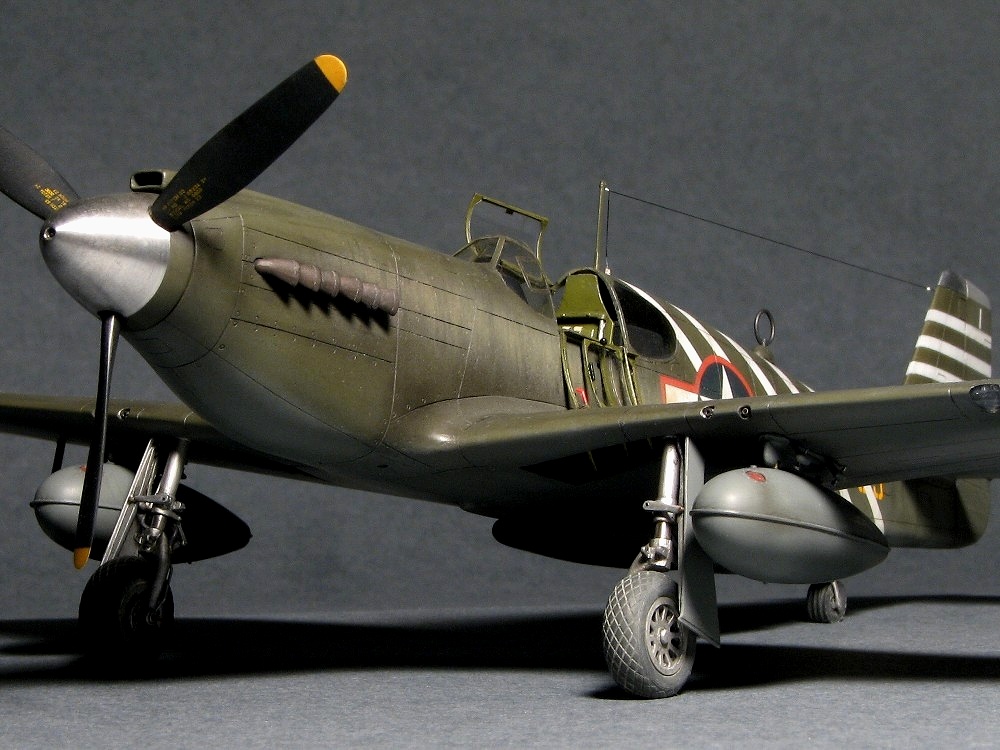 ノースアメリカン P-51A マスタング アキュレイトミニチュア 1/48