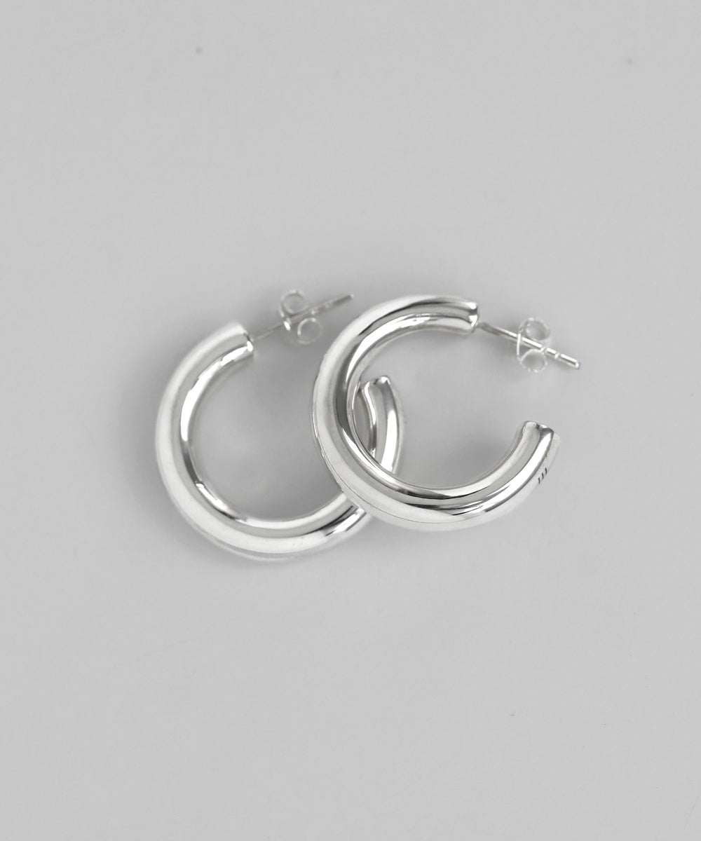 mimi33】フープピアス[M][silver925][Basic]｜アネモネ・シエナロゼ