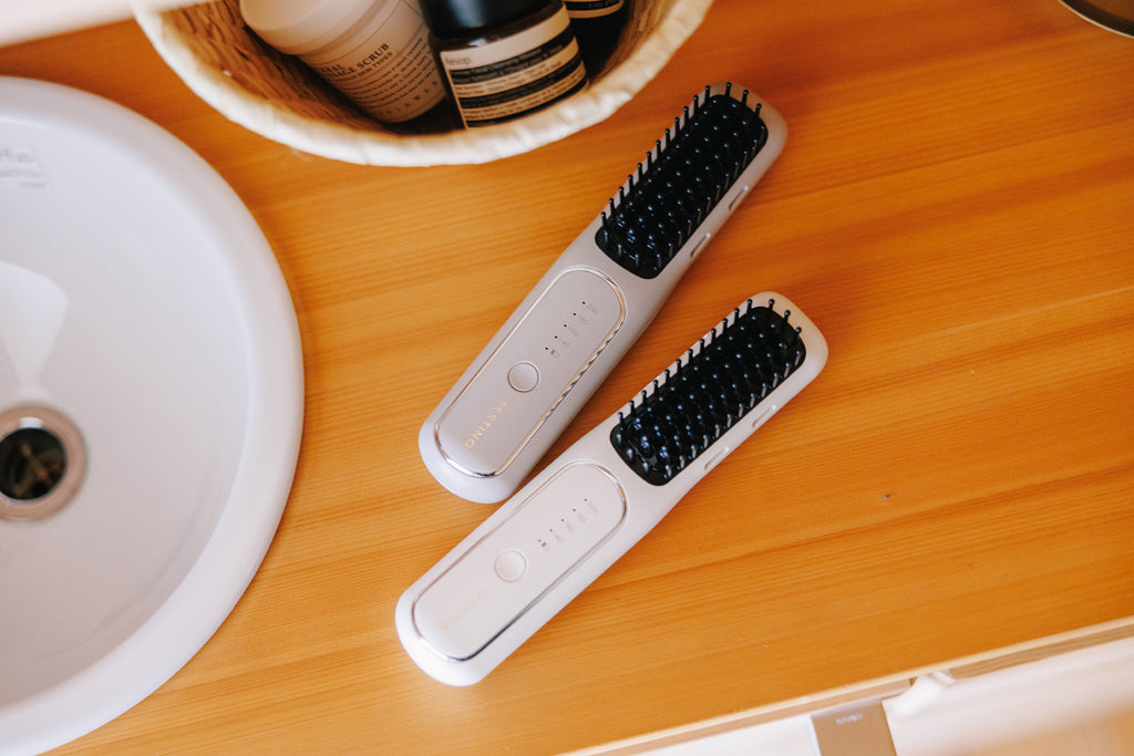 FESTINO（フェスティノ） 充電式 スタイリング ヒーター ブラシ SMHB
