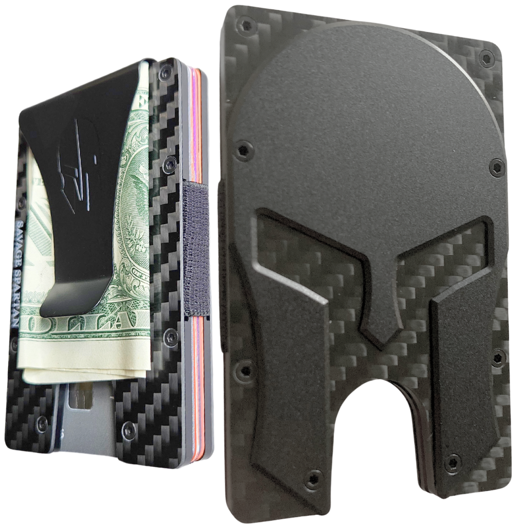 Gunmetal Aluminum RFID-Blocking Wallet | Savage Spartan