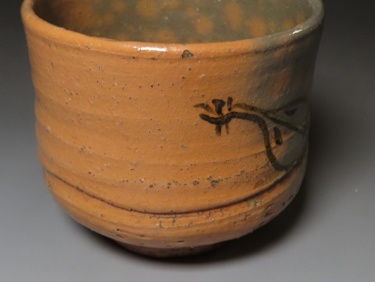 初代真清水蔵六作 比良の土で造琵琶八景茶碗 菅沼清峯堂 古美術 茶道具