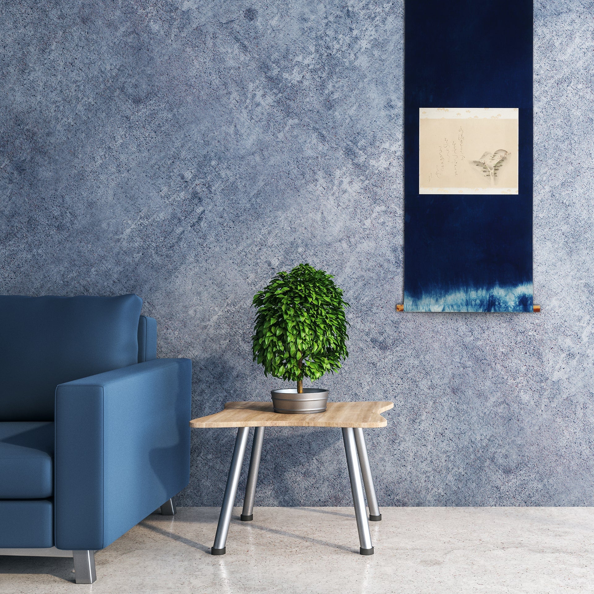 掛け軸 瀧画賛 – SENSE of 京表具