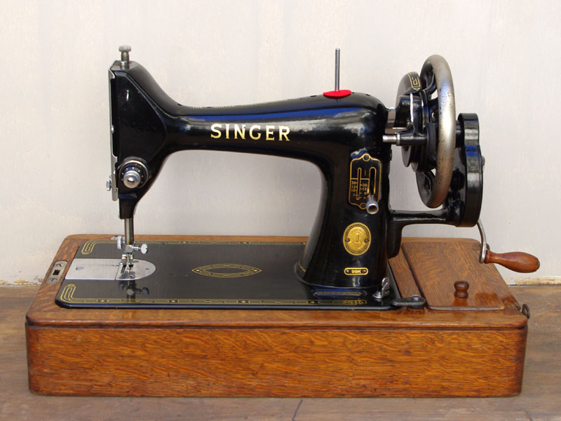 No.283 SINGER 99K シンガー製 手回しミシン：アンティークミシン修理