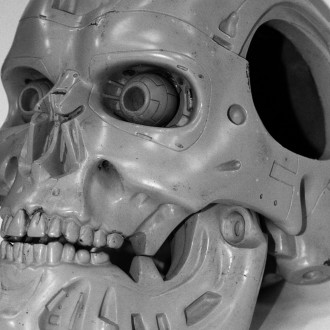 1/1 T-800 エンドスケルトンヘッド M1号製ソフビキット