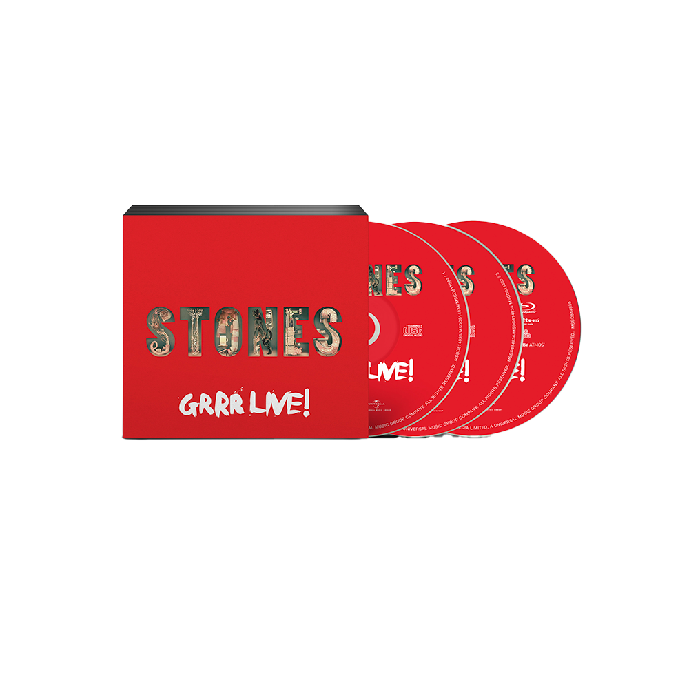 GRRR Live! Blu-Ray + 2CD - The Rolling Stones