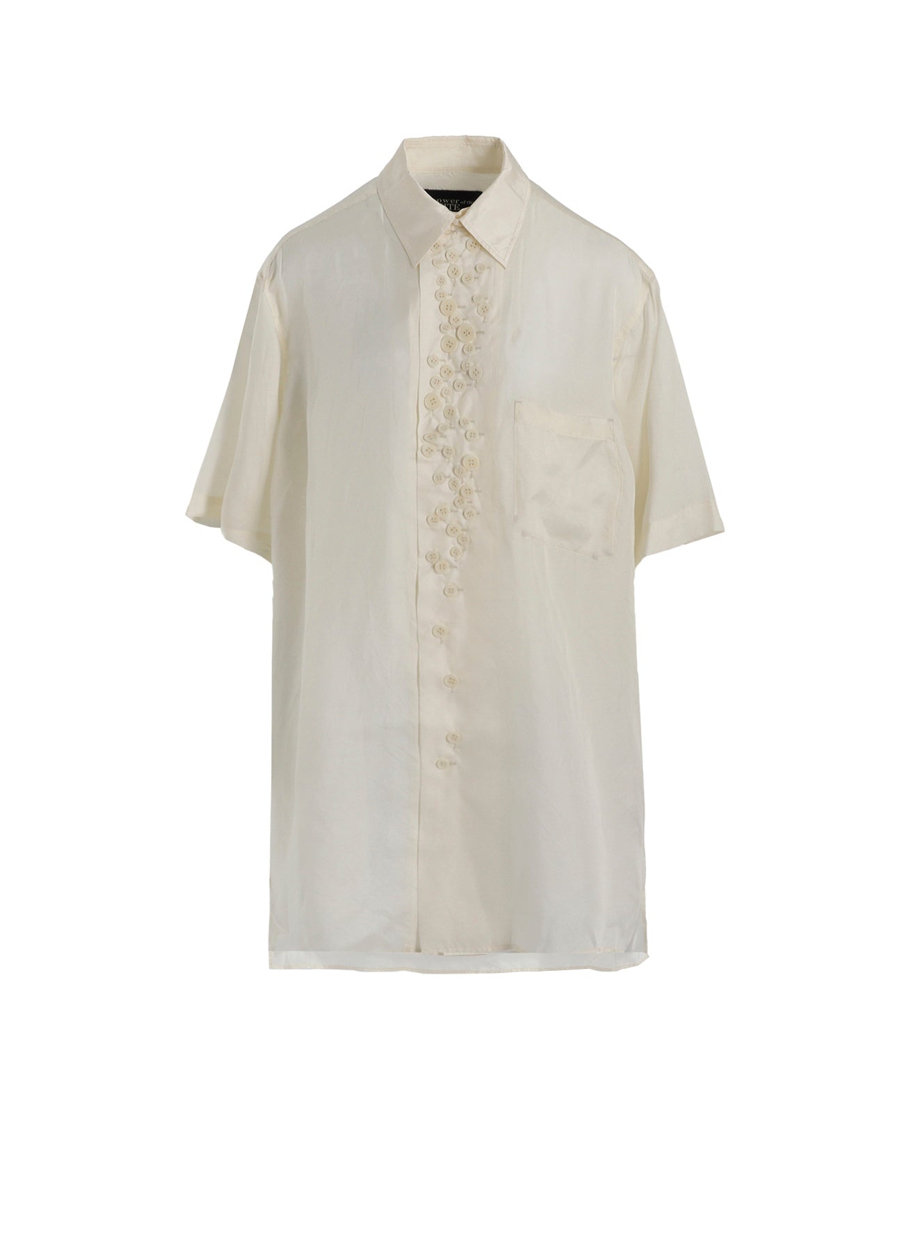 P・100/2 BROAD SHORT SLV MANY BUTTONS SHIRT – THE SHOP YOHJI YAMAMOTO
