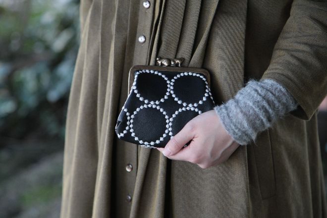 ミナペルホネン cuddle purse-tambourine- お財布紹介 | TIMESMARKET