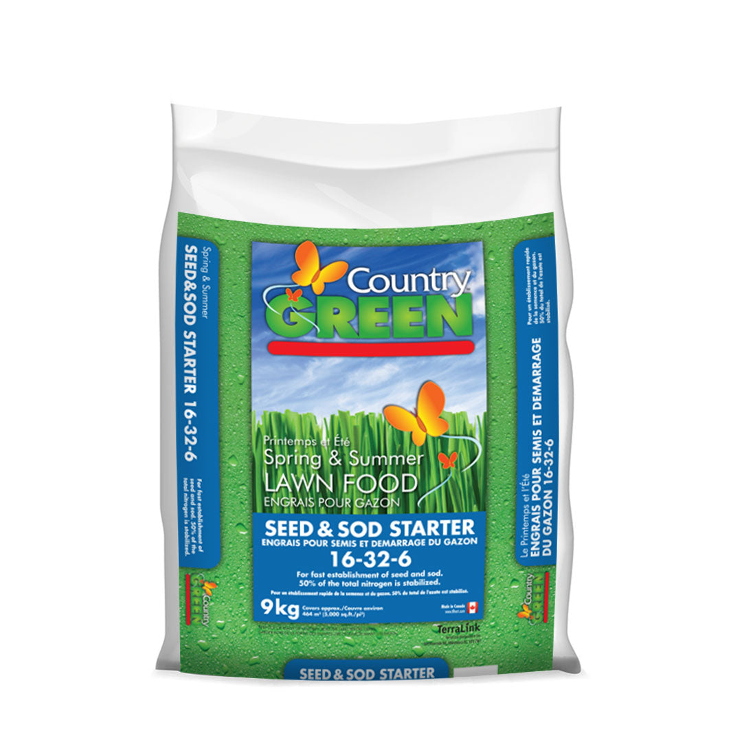 Seed & Sod Starter 16-32-6 – TerraLink