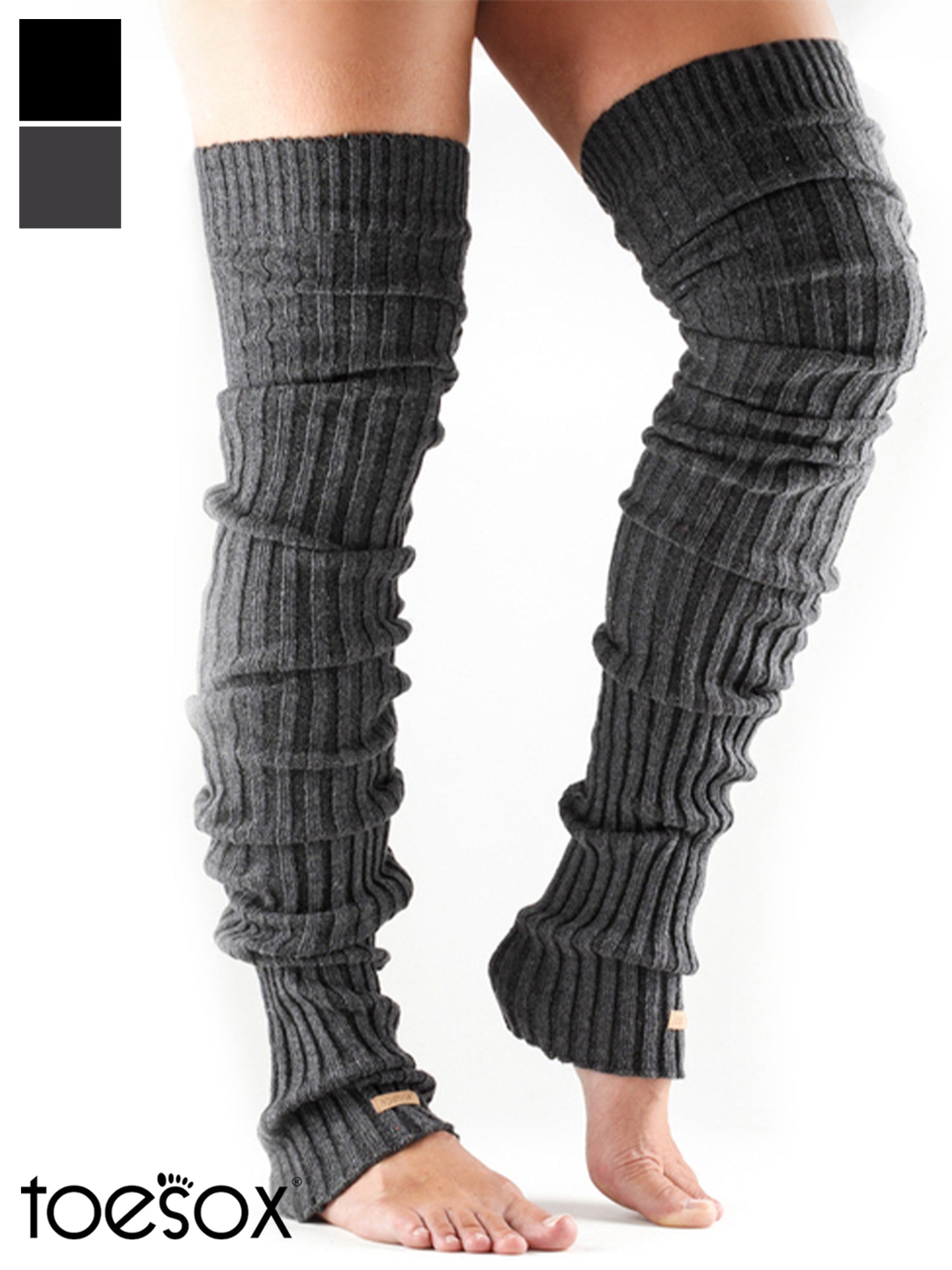 ToeSox] レッグウォーマー（Thigh High）ロング ソックス ／ ヨガ