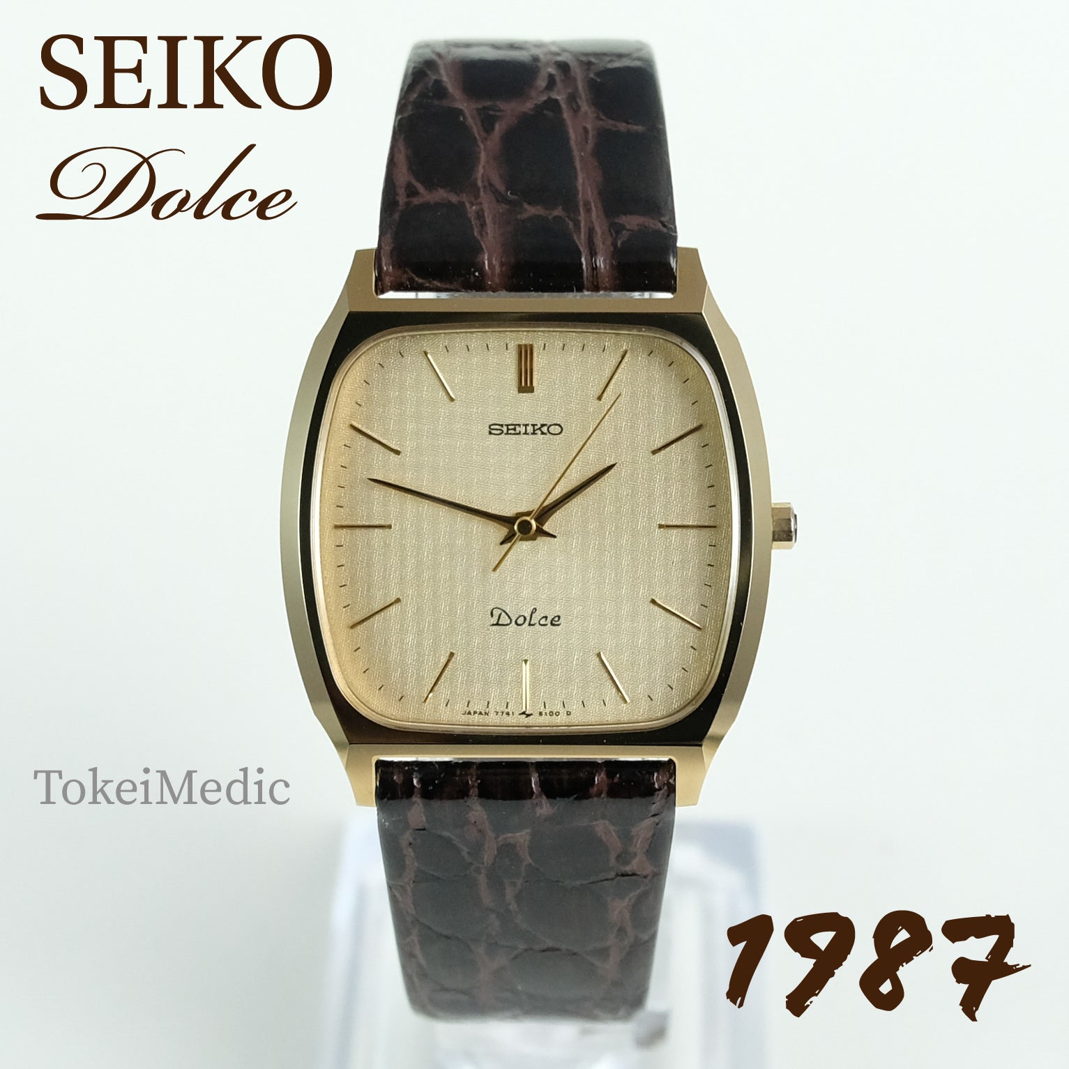1987 Seiko Dolce 7741-5100 – TokeiMedic