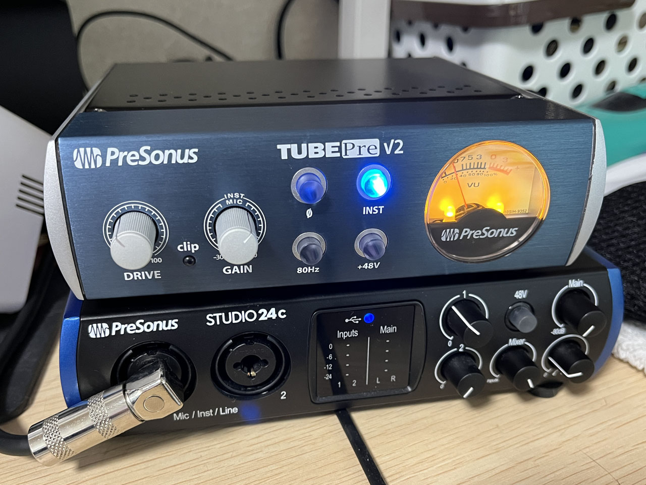 PreSonus Bluetube V プリアンプ 本体PreSonus Bluetube V プリアンプ