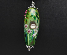 グラス2H出品情報 トトロのとんぼ玉/城下鮎子 - タウン