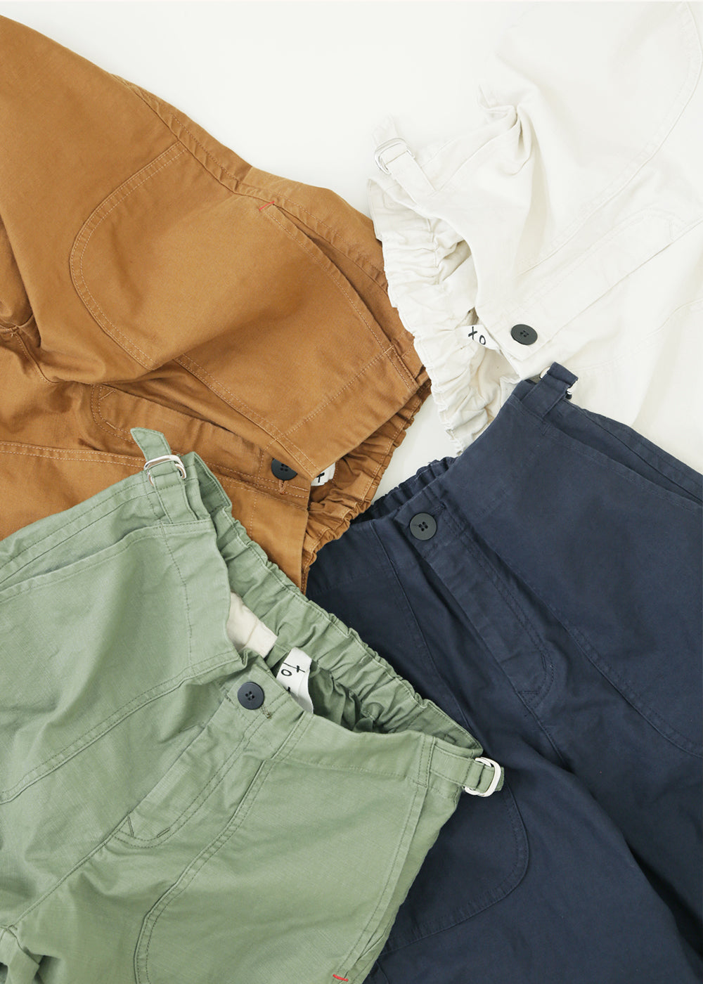 ムラサテン 10分丈パンツ│to touch