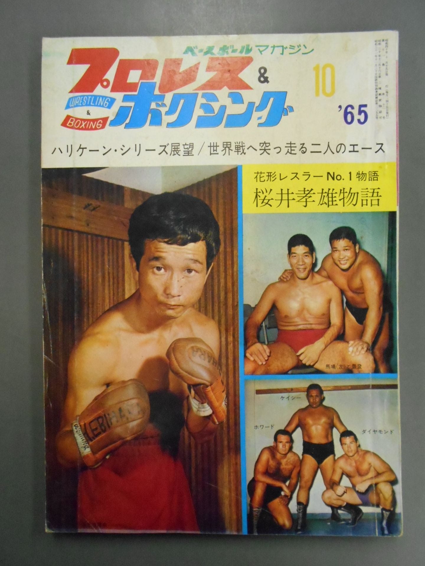 プロレス&ボクシング 1965年10月号 – 闘道館