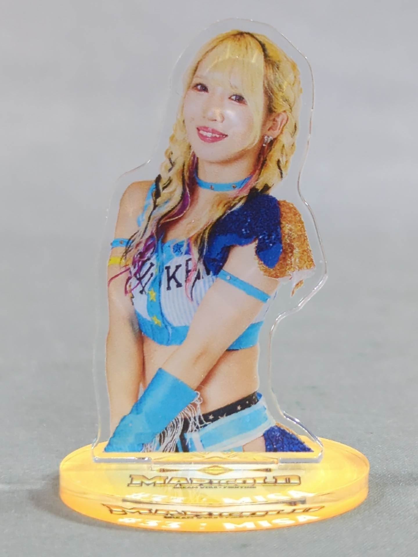 女子プロレス マリーゴールド アクスタ 松井珠紗 CHIAKI ダーレボ 女子