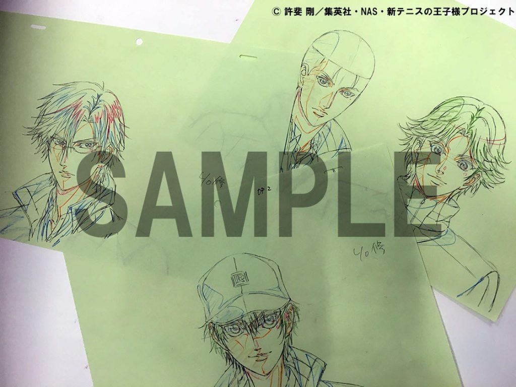 テニプリストで「BEST GAMES!!」の原画展示します!! | テニスの王子様