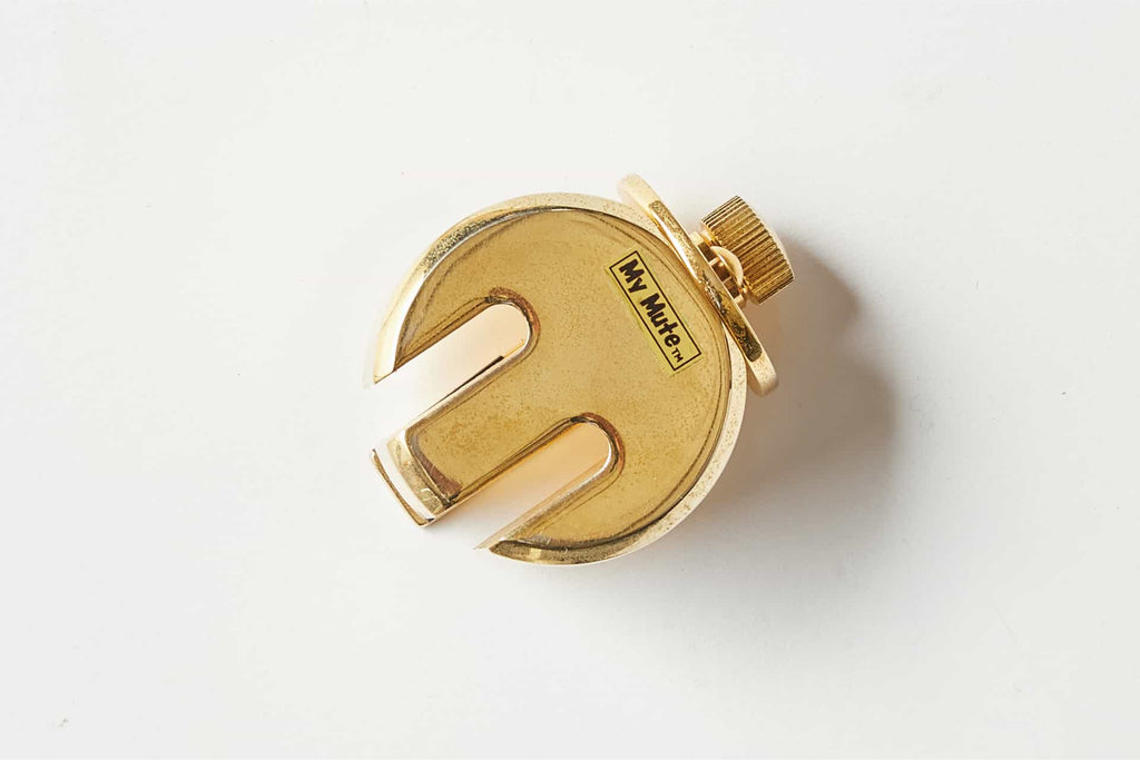 My Mute （マイミュート） チェロ用ミュート/消音器 高級金メッキ