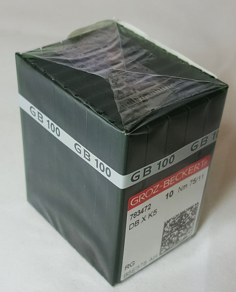 Groz-Beckert 75/11 SHARP POINT Needle - Box of 100 - DBXK5-75