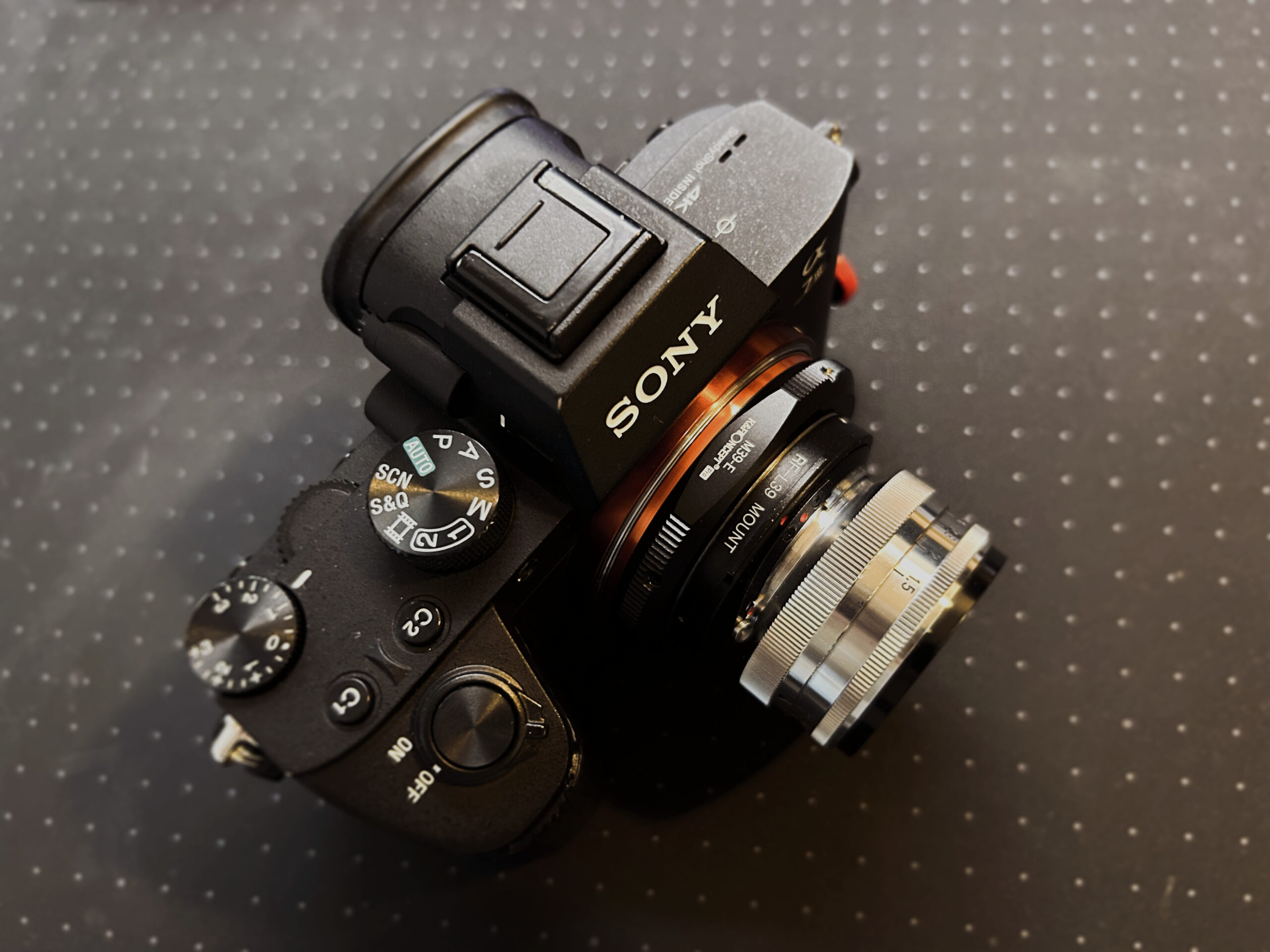 ツァイス Zeiss-Opton Sonnar 50mm ＋マウントアダプター ツァイス
