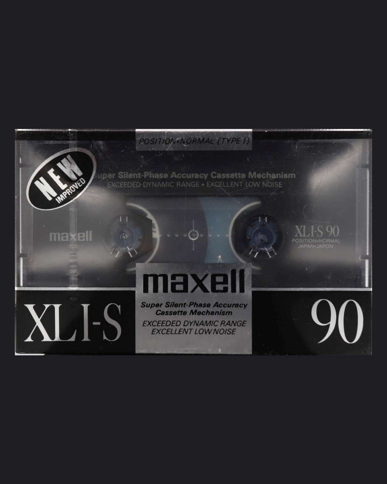 Maxell XLI-S (1990-1991 JP) - Blank Audio Cassette Tape - New
