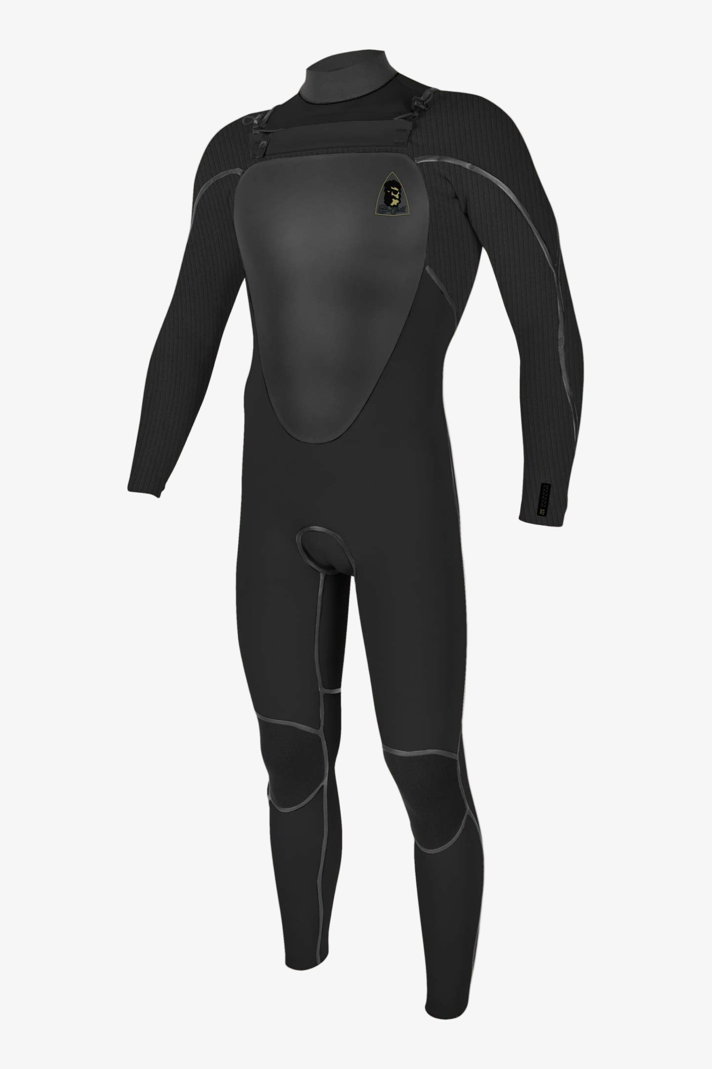 Mutant Legend 4.5/3.5MM Chest Zip Full W/hood - Black/black | O'Neill