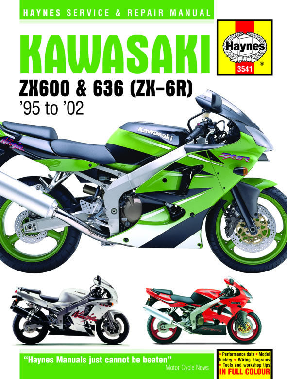 Kawasaki ZX-6R (95-02) Haynes Repair Manual – Haynes Manuals North