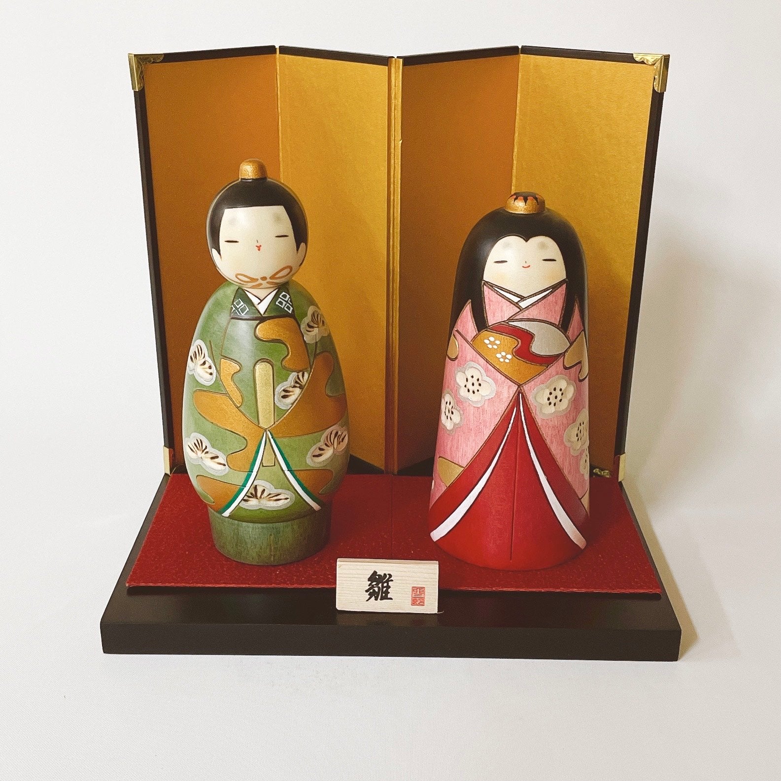 お雛さまこけし 立雛｜卯三郎こけし公式オンラインストア