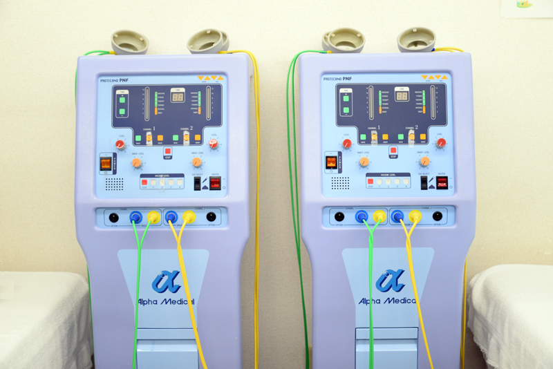 診療案内（プロテクノPNF、プロテクノEXE、キセノン光線治療器