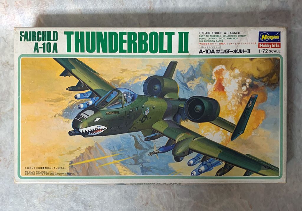 ハセガワ 1/72 A-10 サンダーボルトⅡ（旧キット凸） をつくる。 – UC