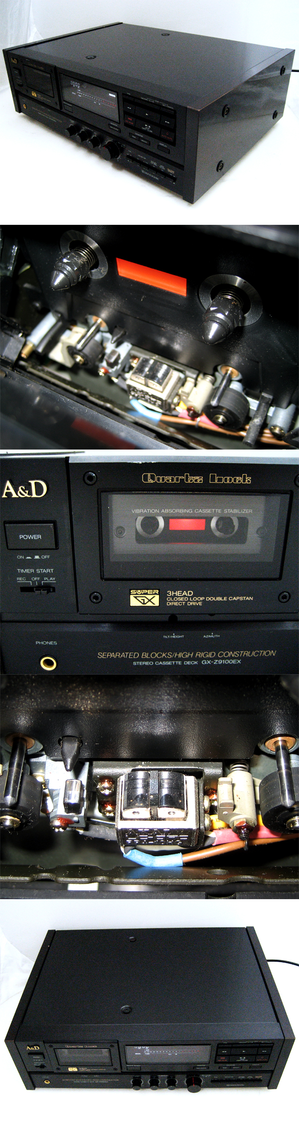 東伯店(琴浦町)】A&G ステレオカセットデッキ GX-Z9100EXを買取させて