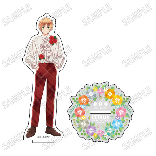 ヘタリア World☆Stars 描き下ろしBIGアクリルスタンド【フラワー