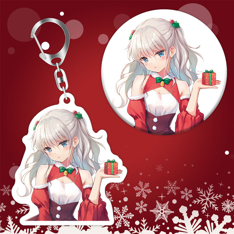 Charlotte 友利奈緒 アクリルキーホルダー＆缶バッジセット – VA STORE