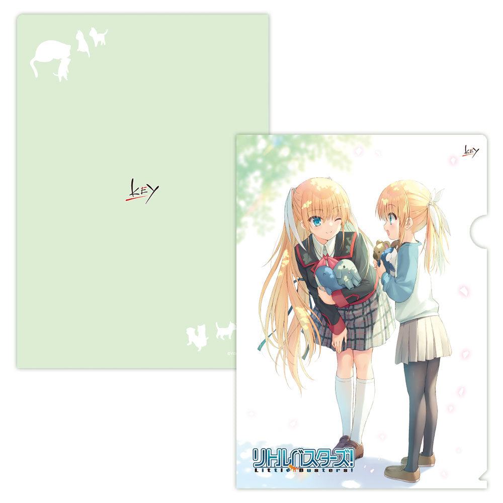 リトルバスターズ！クリアファイル 朱鷺戸 沙耶&あや – VA STORE