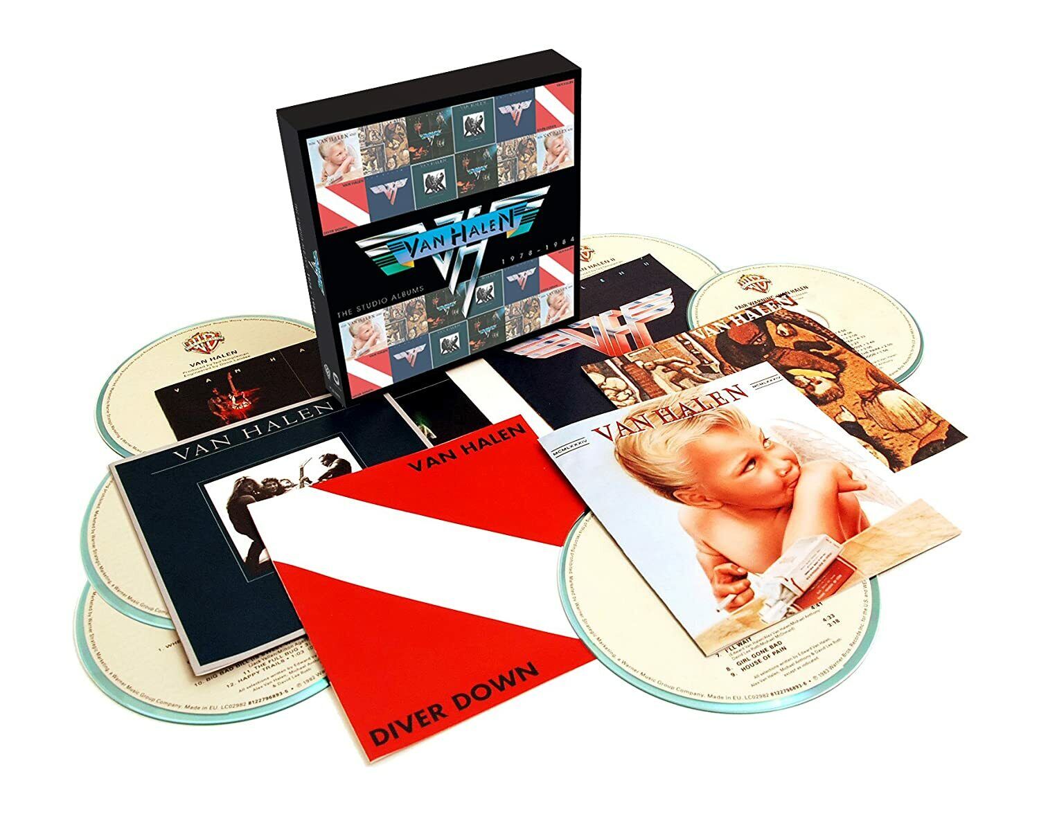 Van Halen: The Studio Albums 1978-1984 [6-CD Box Set]