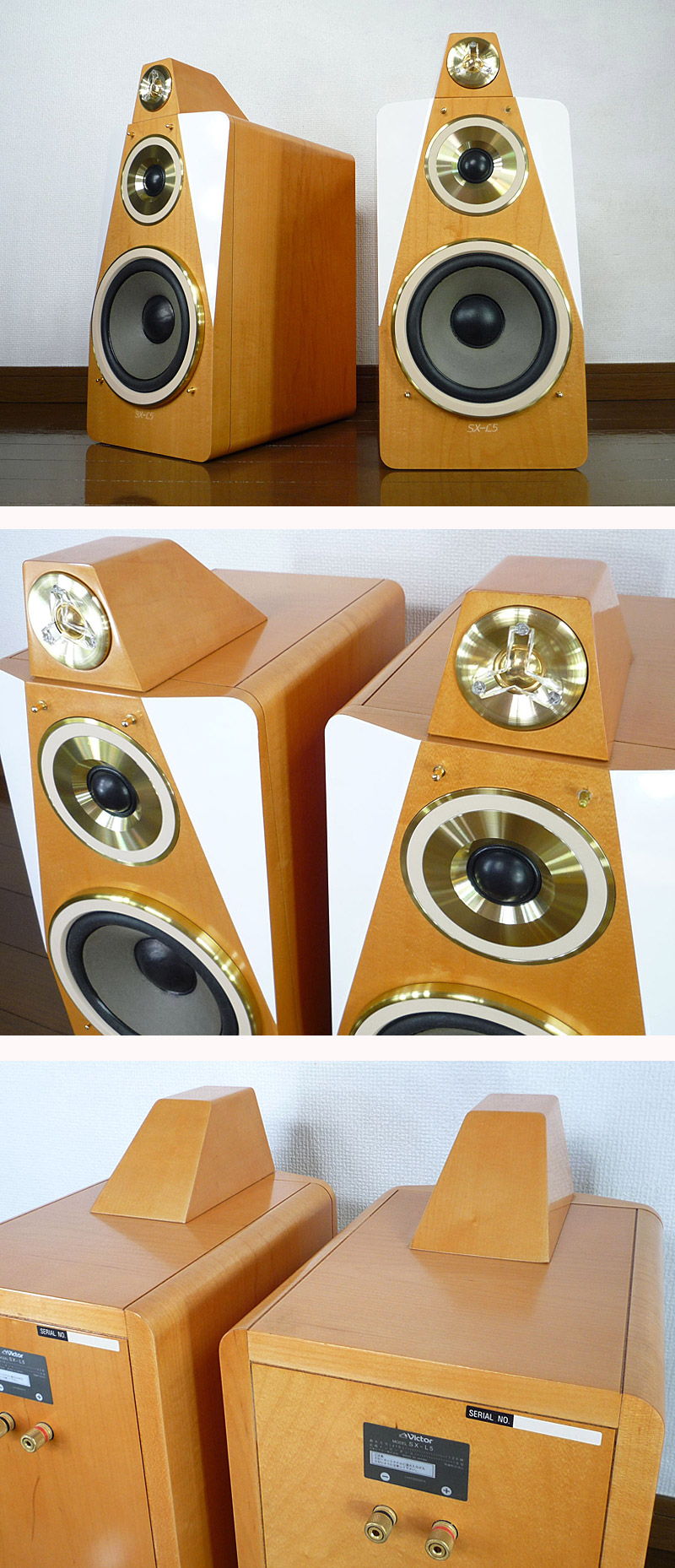 victor SX-L5 ゴージャスなGOLDに仕上げてみた。