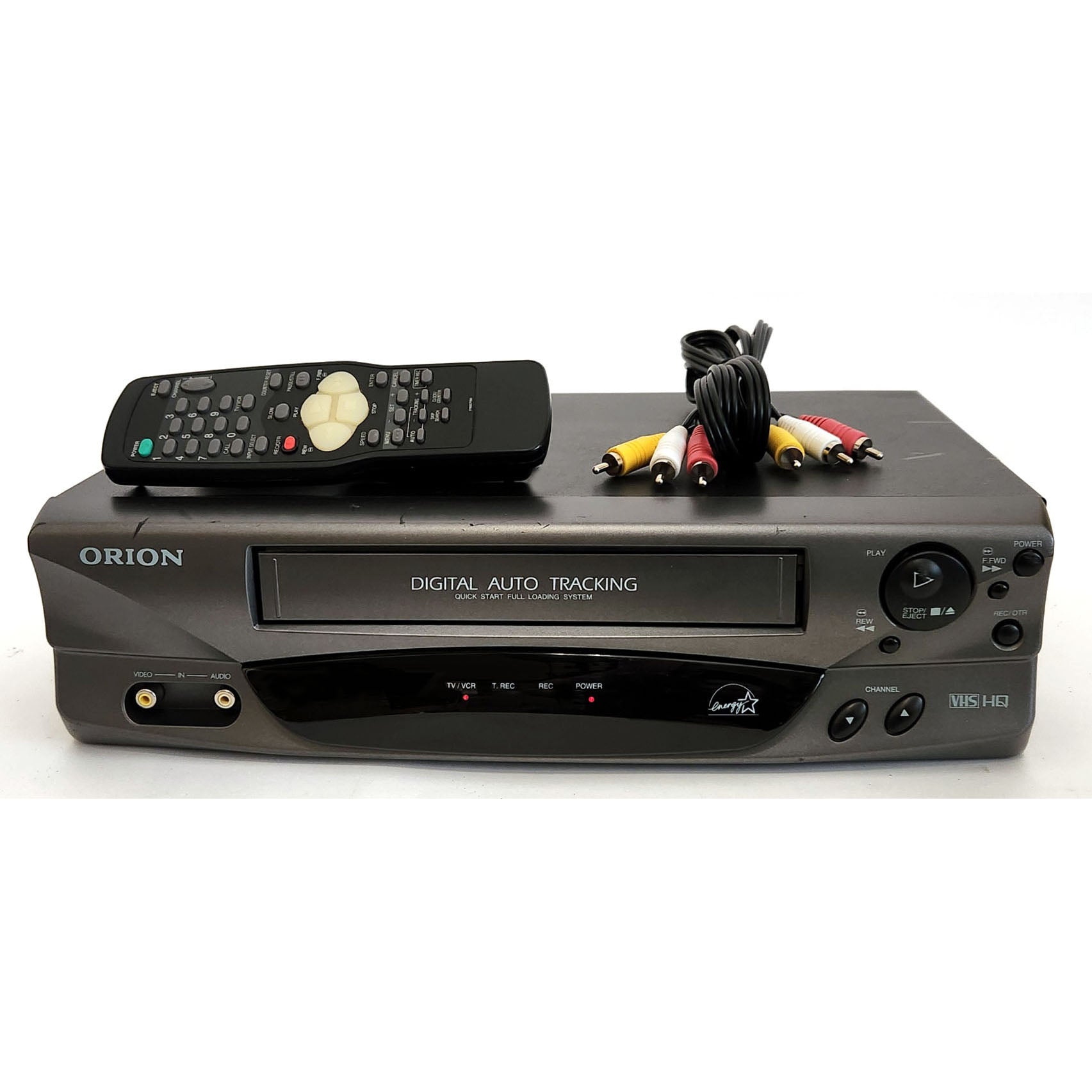 Orion VR0211B VHS VCR Player Recorder – VCR-DVD.com