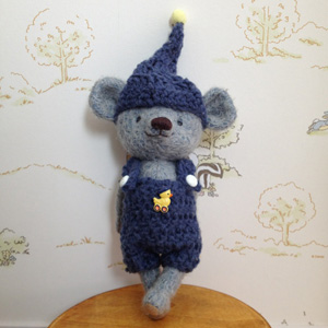 ♡オカザキハルミ小さな鳥さん作家ぬいぐるみ作家ベアアーティスト