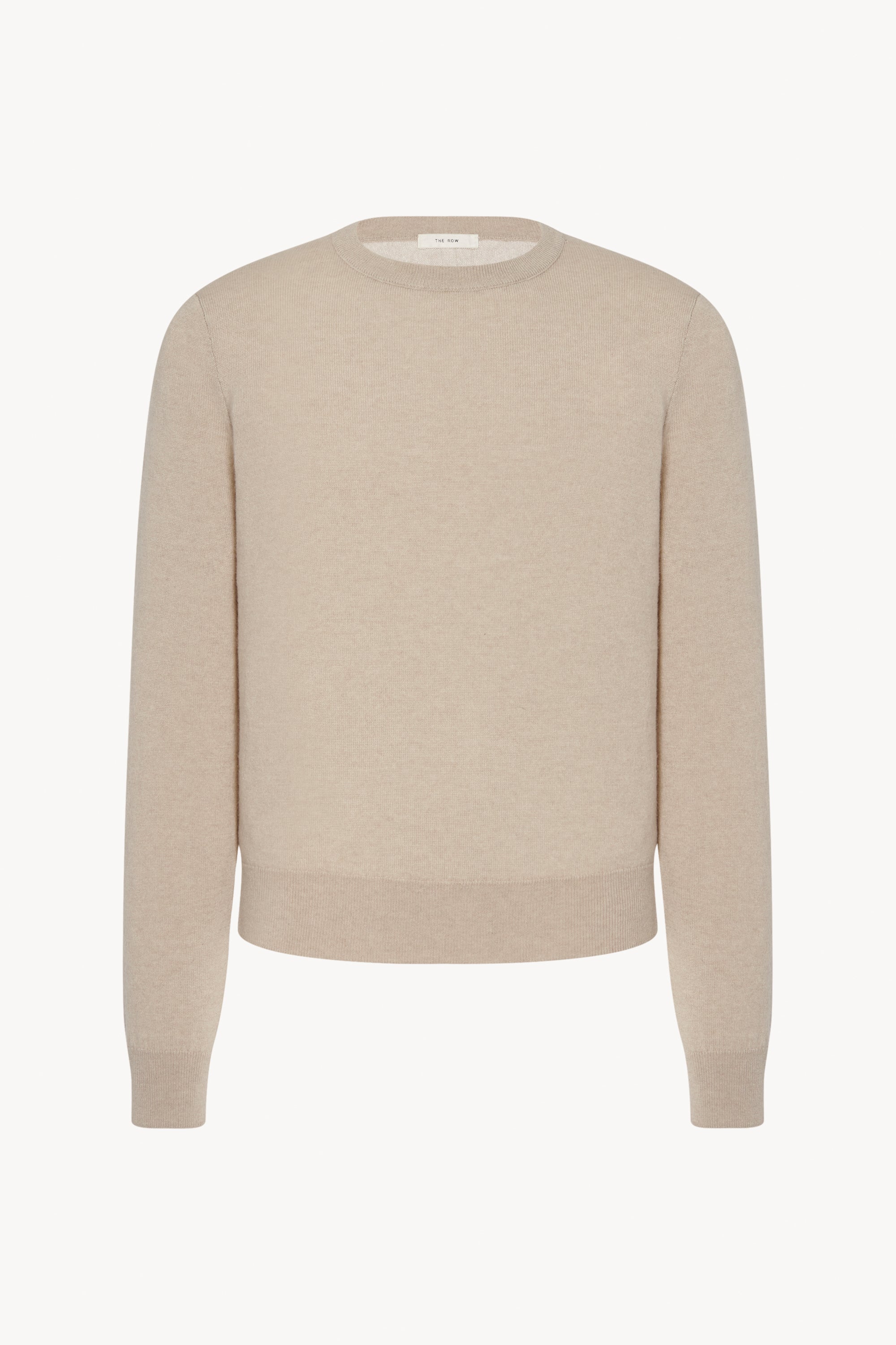 Benji Crew Neck Sweater Beige – The Row