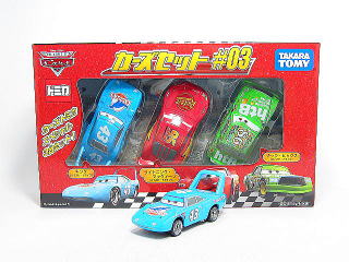 トミカの時 カーズセット#03 キング(ハイスピードタイプ)