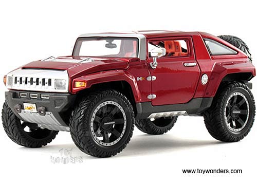 Maisto - Hummer HX Concept (2008, 1:18, Red) 36171 - Toy Wonders, Inc.