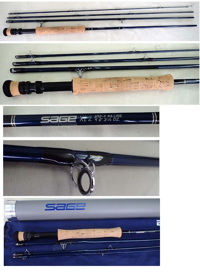 SAGE フライロッド Z-AXIS 2HD ROD 4P 7136/4 f13'6” ＃7 同梱不可
