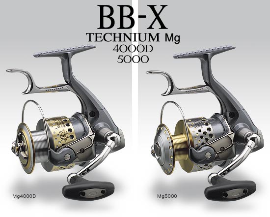 BB-X テクニウム Mg 4000D/5000 **リール・シマノ** 釣りキチぱらだいす