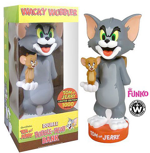 廃盤WACKY WOBBLER ワッキーワブラー トムとジェリー ボビングヘッド