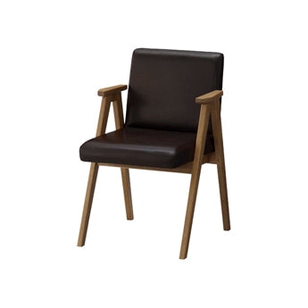 DALE(デール) アームチェア ダークブラウン | チェア・ベンチ