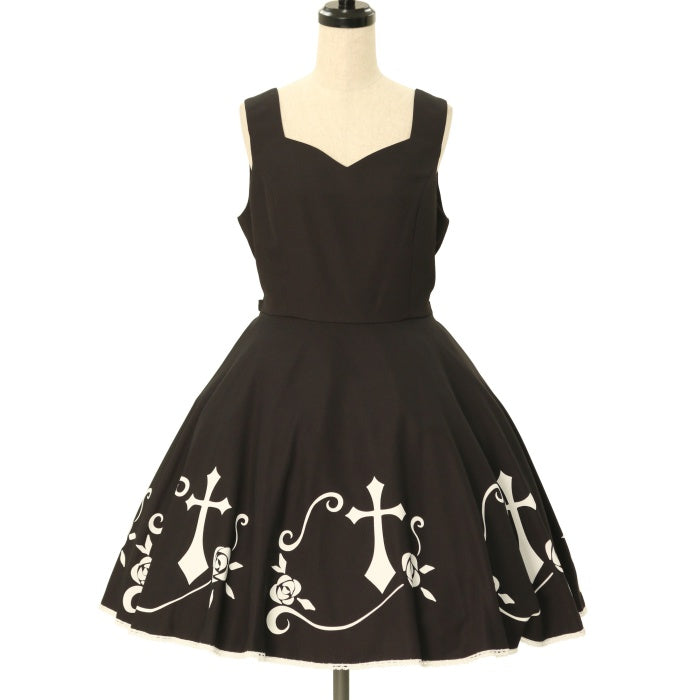 USED】【9号】薔薇十字ジャンパースカート | Moi-même-Moitié