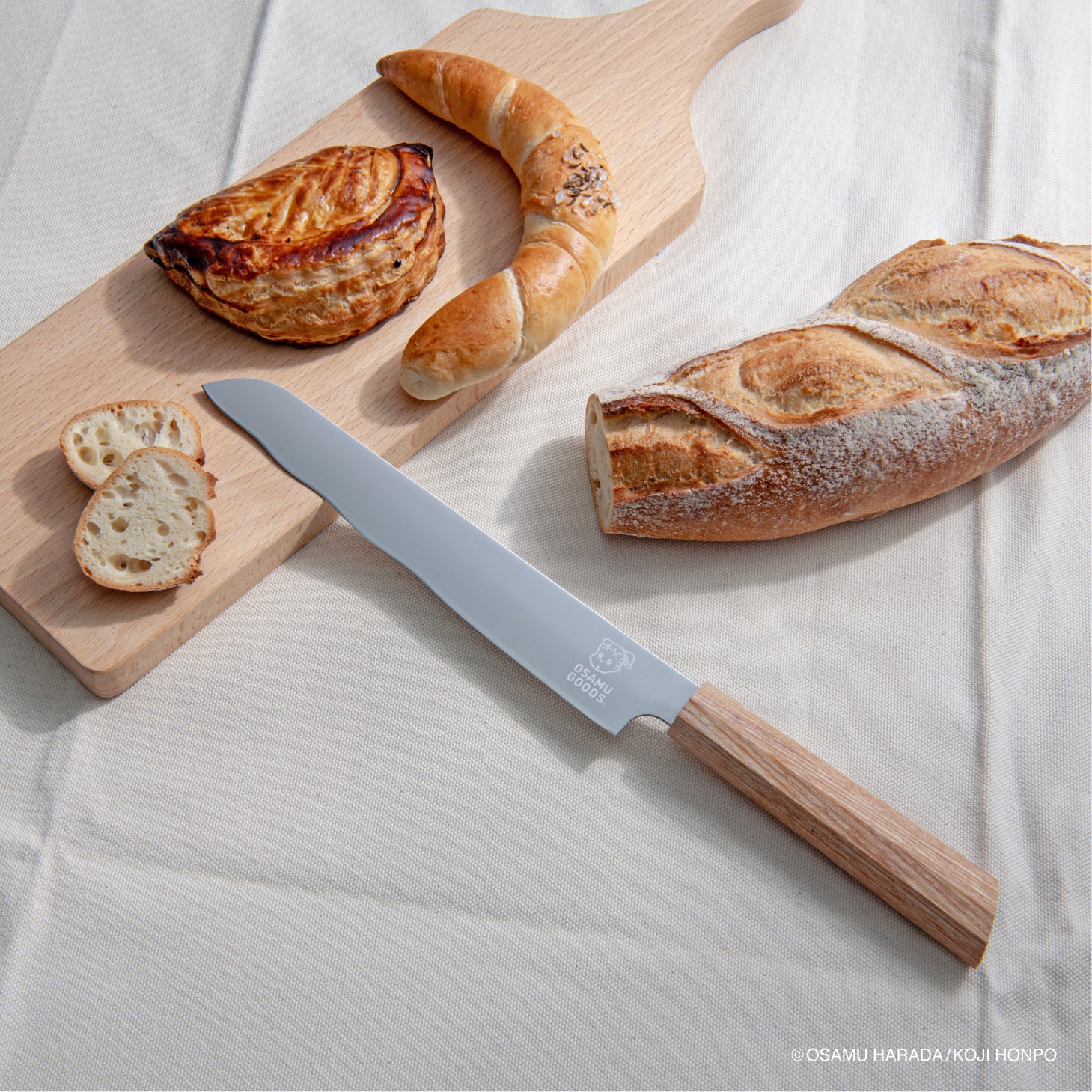 曜YO-U × OSAMU GOODS｜パン切り包丁 – YAXELL｜株式会社ヤクセル