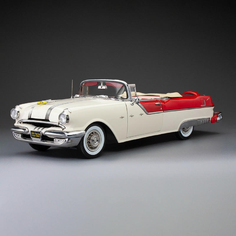 SunStar 1:18 1955 Pontiac Star Chief Diecast Model – YX car model