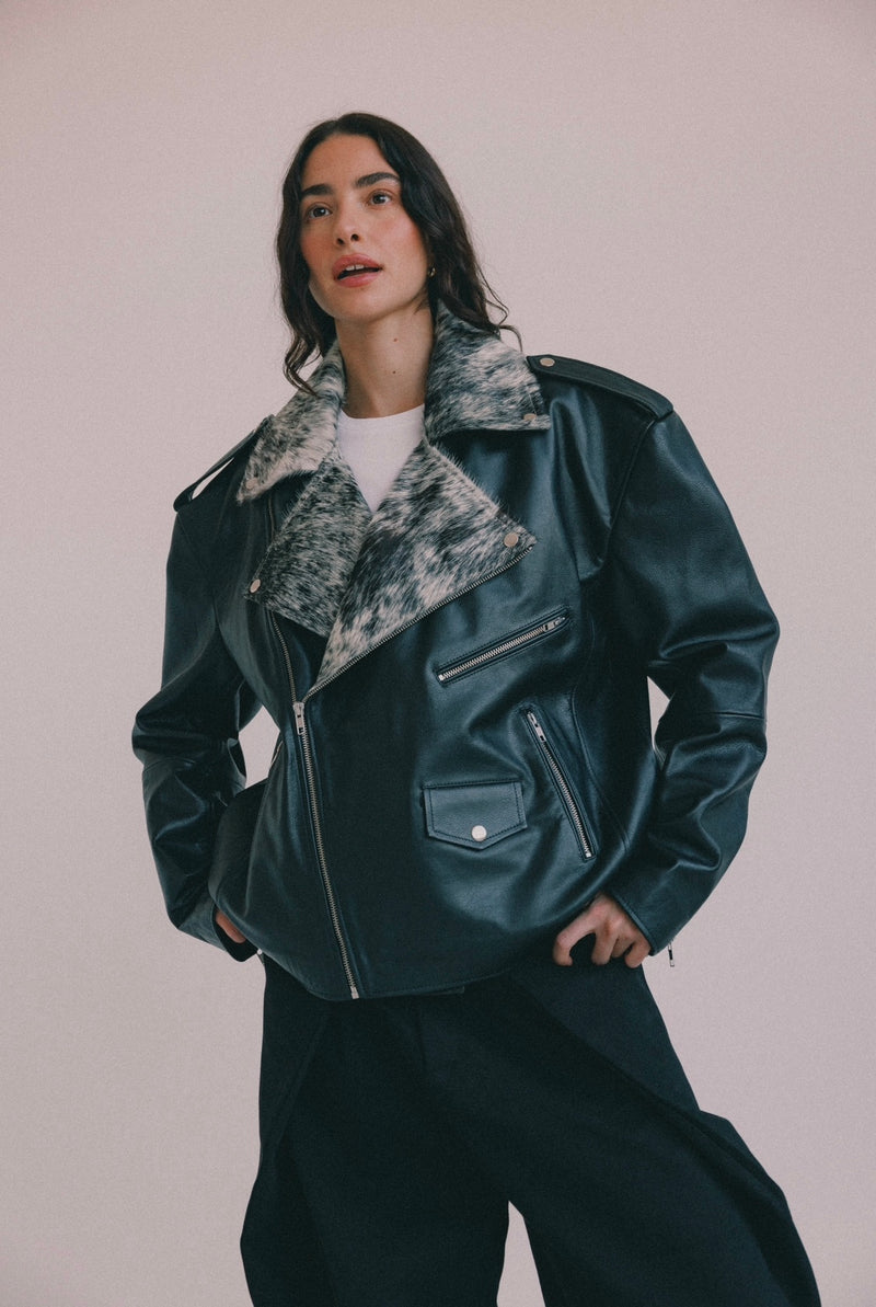 ANDRE LEATHER BIKER JACKET – ZEFFON