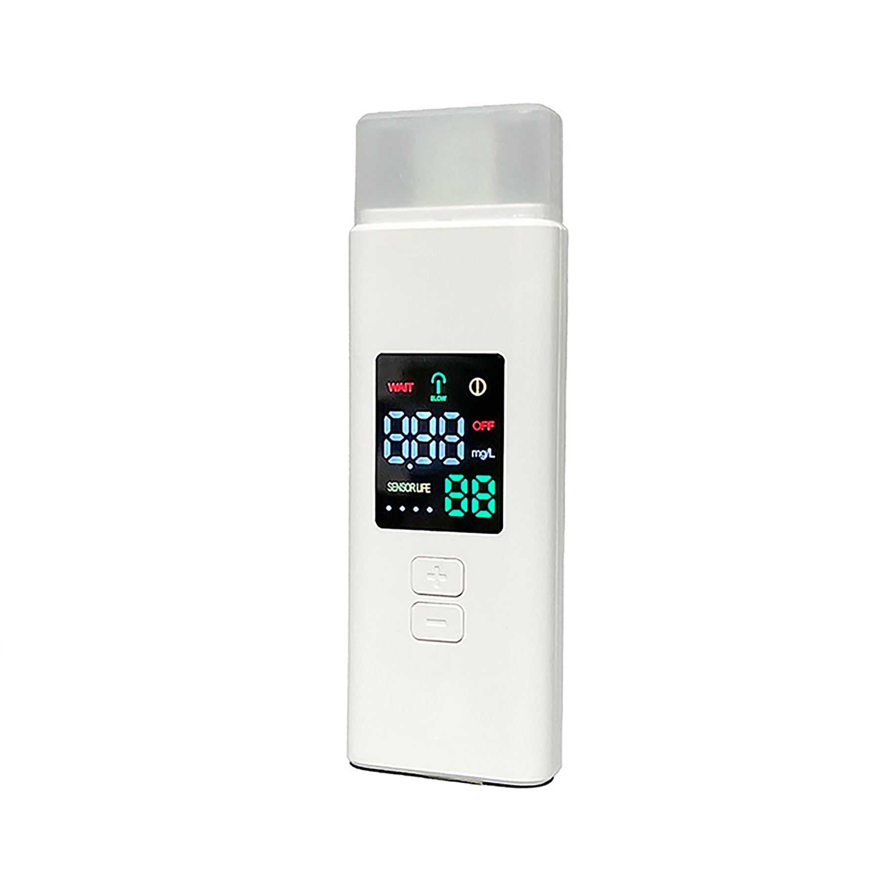 オムニ 充電式アルコールチェッカー 簡単操作 デジタル表示 15秒測定